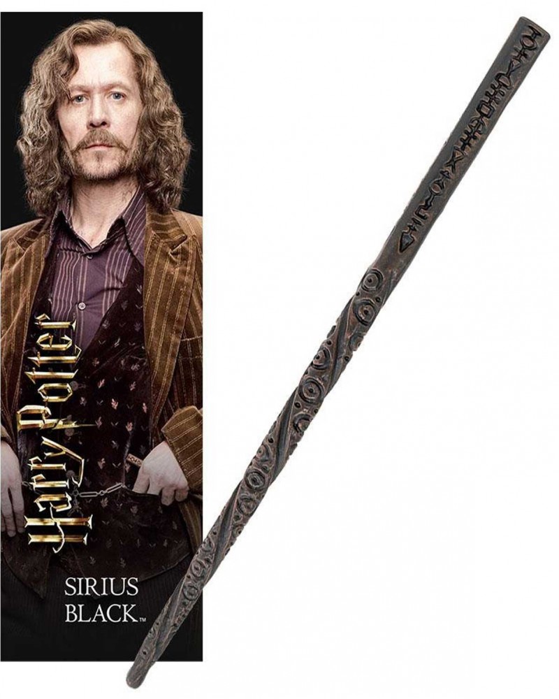 Acheter la baguette de Sirius Black avec un marque page 3D