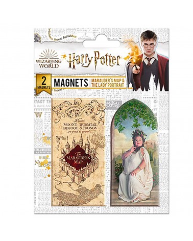 Papier peint Minalima Carte du Maraudeur - 3 Reliques Harry Potter