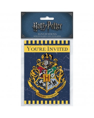 Set de Papier à Lettres Poudlard Harry Potter noir et doré sur Cec Design