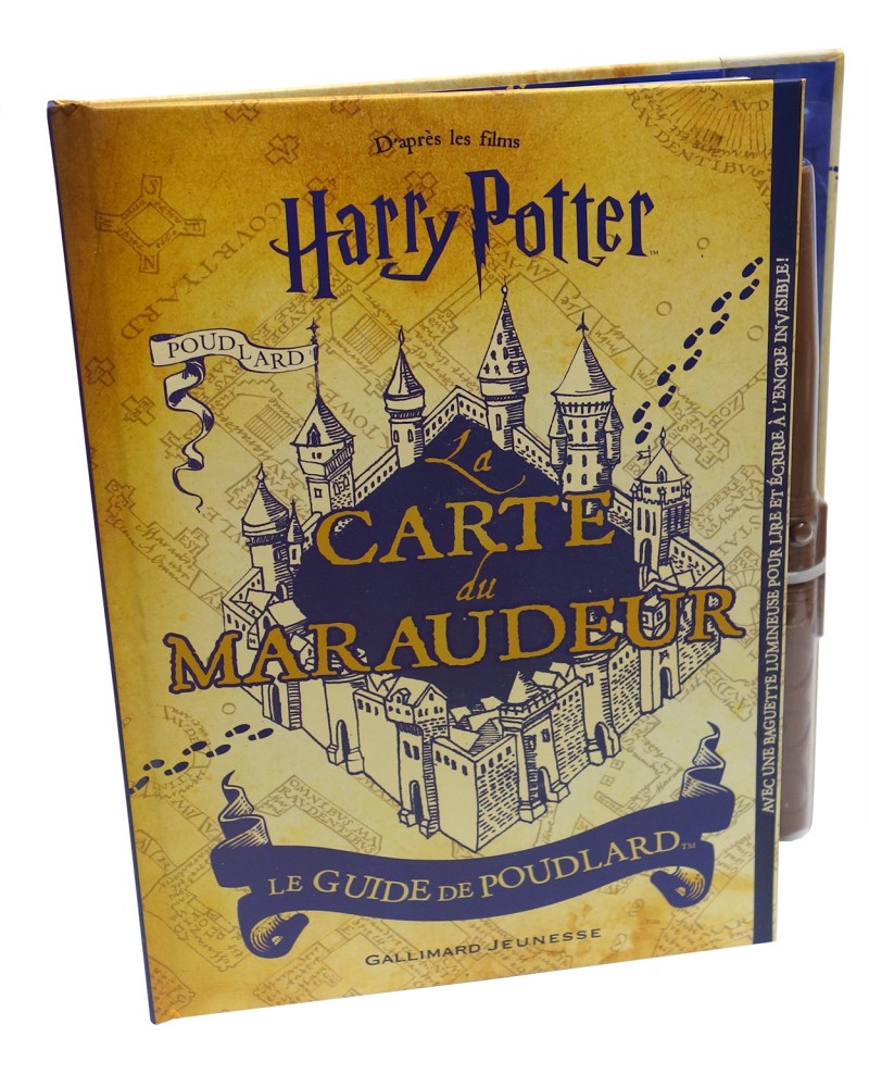 Livre Harry Potter - La carte du maraudeur Interforum : King Jouet
