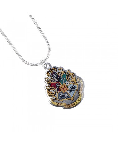 Pendentif Harry Potter avec collier à l'effigie d'un symbole Poudlard sur  Rapid Cadeau